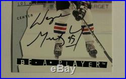 1994 Be A Player BAP Wayne Gretzky SSP Autograph AUTO #108