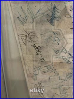 1994 LA Kings Multi-Signed Pennant Gretzky Messier Yzerman Fedorov Coffey NHL