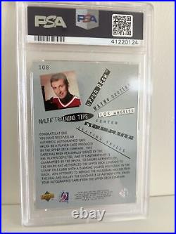 1994 Wayne Gretzky Be A Player auto autographs #108 PSA 9 POP 3
