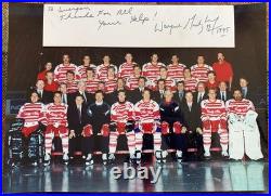 1994 authentic Ninety Nine Team Signed Jersey (Wayne Gretzky's Europe Tour)