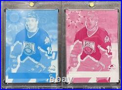 1996 1997 TOPPS VAULT Joe Sakic 1/1 STADIUM CLUB COLOR SEPARATION PROOFS AVS