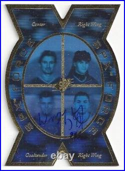 1996-97 Wayne Gretzky SPX Force Autograph Rare to Find