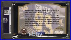 1996 UDA Upper Deck Wayne Gretzky Signed Card #367/399 GEM MINT 10 Auto POP 1