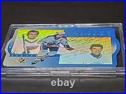 1996 Upper Deck SPX Buyback Wayne Gretzky ON CARD AUTO Edmonton Oilers NHL