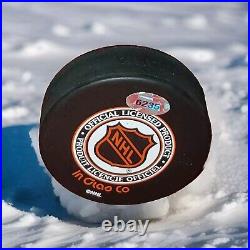 1996 Wayne Gretzky Hof Signed Rare Boston All Star Game Puck Vintage Read Ty Coa