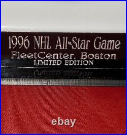 1996 Wayne Gretzky Hof Signed Rare Boston All Star Game Puck Vintage Read Ty Coa