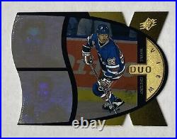 1997-98 Wayne Gretzky Upper Deck SPX Duo View Gold #DV1 SSP RARE 11252 Packs