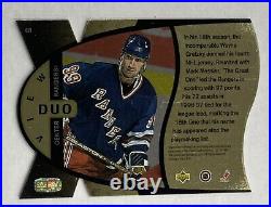 1997-98 Wayne Gretzky Upper Deck SPX Duo View Gold #DV1 SSP RARE 11252 Packs