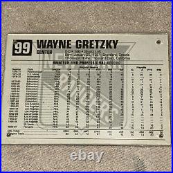 1997 New York Rangers 5x7 Autographed Wayne Gretzky HOF One Of A Kind