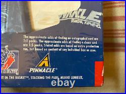 1997 Pinnacle Be A Player Hockey Series 1 Box Auto Per Pack Gretzky Lemieux Jagr