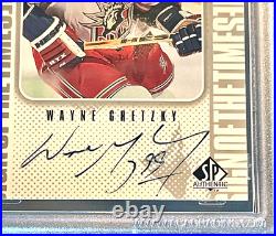 1998-99 SP AUTHENTIC Sign of The Times #WG WAYNE GRETZKY ACA 9.5 /AUTO 9 Mint