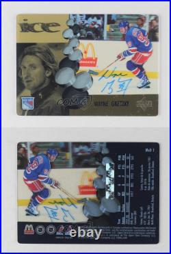 1998-99 Upper Deck McDonald's Ice Auto Wayne Gretzky #MCD1 Auto HOF