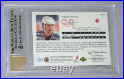 1998-99 Upper Deck WAYNE GRETZKY # GJA4 Signed Dual Jersey /99 BGS 9 Auto 10