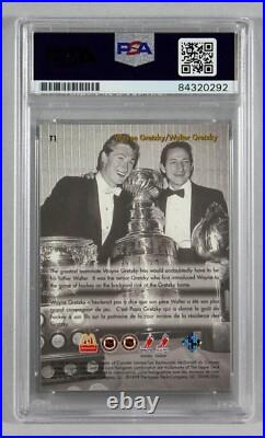 1998 Upper Deck Mcdonalds #t1 Walter Gretzky Signed Card Psa/dna Wayne Ud Rare