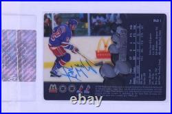 1998 WAYNE GRETZKY UPPER DECK ICE McDONALD'S #McD 1 BUYBACK AUTOGRAPHS CGC AUTH