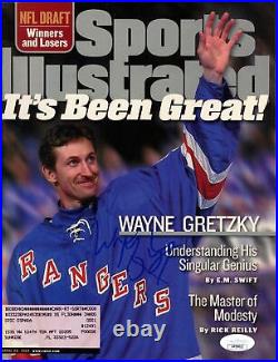 1999 Sports Illustrated Wayne Gretzky It's Been Great Autograph JSA Cert 4/26