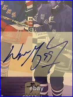 1999 UD Upper Deck Wayne Gretzky Hockey Signs of Greatness Auto WG Signature KSA
