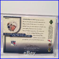 1999 Ud Winning Materials Wayne Gretzky Game Used Pack, Jersey, Auto 7/25