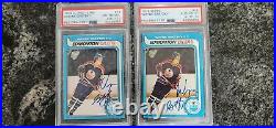 (2) 79 Wayne Gretzky Rookies OPC & TOPPS both PSA 10's Signed Vintage Autos 1/1