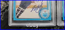 (2) 79 Wayne Gretzky Rookies OPC & TOPPS both PSA 10's Signed Vintage Autos 1/1