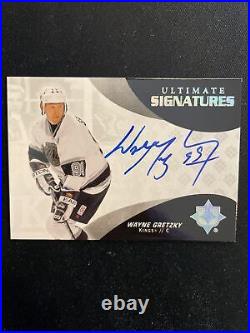 20-21 UD Ultimate Collection Hockey Auto Signatures US-WG Wayne Gretzky
