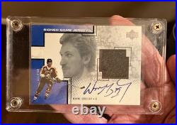 2000-01 Upper Deck Pros & Prospects All-Star Game Jersey Autograph #SWG Gretzky