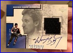 2000-01 Upper Deck Pros & Prospects All-Star Game Jersey Autograph #SWG Gretzky