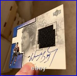 2000-01 Upper Deck Pros & Prospects All-Star Game Jersey Autograph #SWG Gretzky