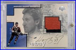 2000-01 Upper Deck Pros Prospects Signed All-Star Game Jersey #SWG Wayne Gretzky