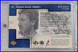 2000-01 Upper Deck Pros Prospects Signed All-Star Game Jersey #SWG Wayne Gretzky