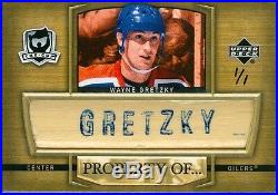 2000 Ud The Master Collection Canadian Lot Of 2 Wayne Gretzky Auto Cg-1 & 12 1/1