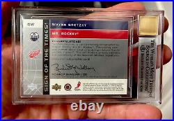 2002-03 SP Authentic Sign Of The Times / 99 Gretzky Howe BGS 9 Auto 10