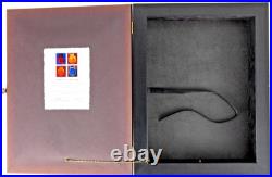 2002 Team Canada Olympic Gold 18/58 Metallic Prints Folio Gretzky Signed Letter