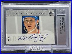 2003-04 SP Authentic Sign Of The Times Wayne Gretzky #SOT-WG ACA Slabbed OILERS