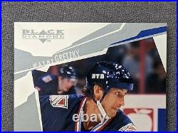 2003-04 UD Black Diamond Signature Gems Wayne Gretzky #SG9 Auto HOF