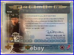 2003-04 UD Premier Collection Wayne Gretzky signed on card auto #PS-WG