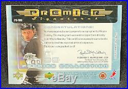 2003-04 UD Ultimate Collection Wayne Gretzky Auto Autograph Signed
