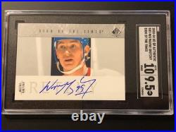 2003-04 Wayne Gretzky SP Authentic Hockey SOTT Autograph Card #SOT-WG SGC 10/9.5
