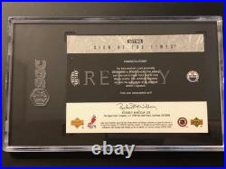 2003-04 Wayne Gretzky SP Authentic Hockey SOTT Autograph Card #SOT-WG SGC 10/9.5