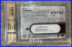 2003 UD Trilogy Wayne Gretzky Scripts On Card Auto BGS 9.5 GEM Kings Autograph