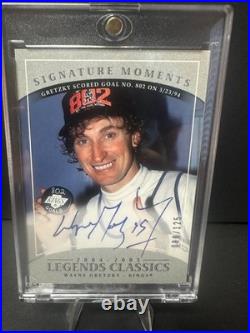 2004-05 Upper Deck Wayne Gretzky M1 Signature Moments Auto Legends Classics /125