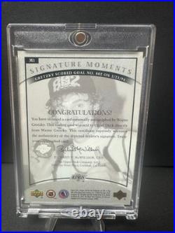 2004-05 Upper Deck Wayne Gretzky M1 Signature Moments Auto Legends Classics /125
