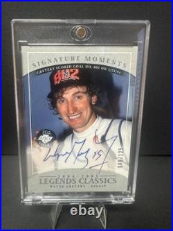 2004-05 Upper Deck Wayne Gretzky M1 Signature Moments Auto Legends Classics /125