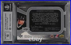 2004 Ultimate Collection Wayne Gretzky AUTO NHL SHIELD PATCH 1/1 BGS 8.5