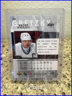 2006-07 SP Authentic Hockey Wayne Gretzky #55 Autograph! Wow