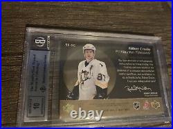 2006-07 Sweet Shot Sidney Crosby Signature Shots Auto 2nd Yr Pittsburgh Penguins