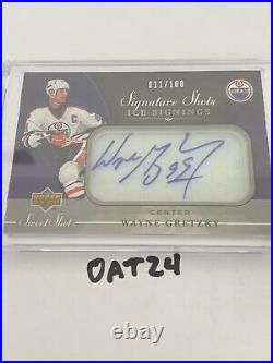 2006-07 Sweet Shot Wayne Gretzky Signature Shots Ice Signings Auto 11/100 RARE