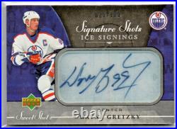 2006-07 UD Sweet Shot WAYNE GRETZKY Signature Shots Ice Signings Auto Card /100
