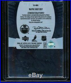 2006-07 Ud Trilogy Ice Scripts Wayne Gretzky Acetate Auto Edmonton Autograph