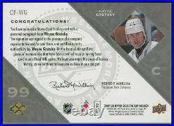 2007-08 The Cup Wayne Gretzky HOF Quad Jersey Patch Signed AUTO 2/10 Kings